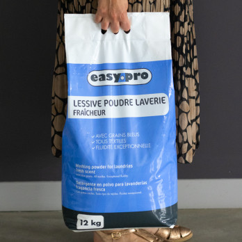 Lessive poudre laverie automatique 12 kg