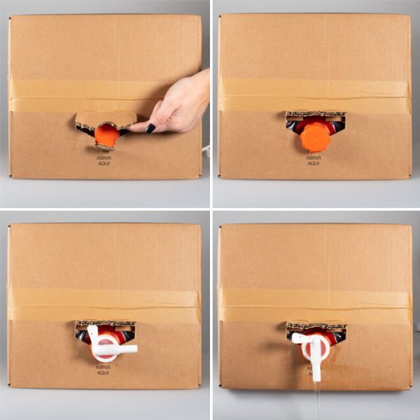 lessive liquide professionnelle ozone en bag in box