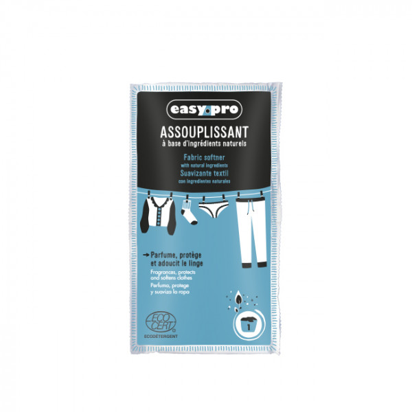 Assouplissant peaux sensibles Ecocert en doses de 50 mL