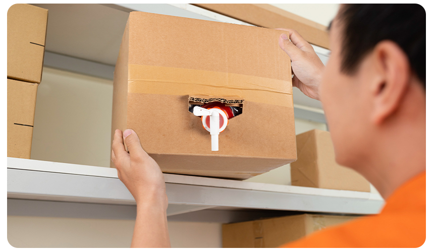 bag in box de lessive professionnelle