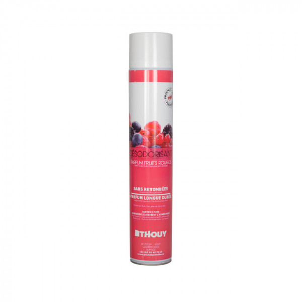 Aérosol désodorisant Fruits rouges 750 mL - Désodorisant