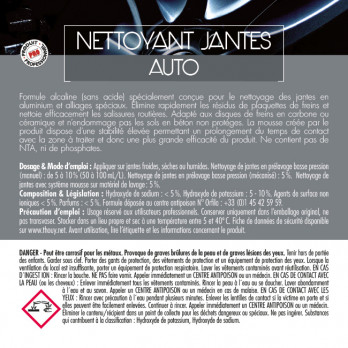 Nettoyant jantes auto 20 L