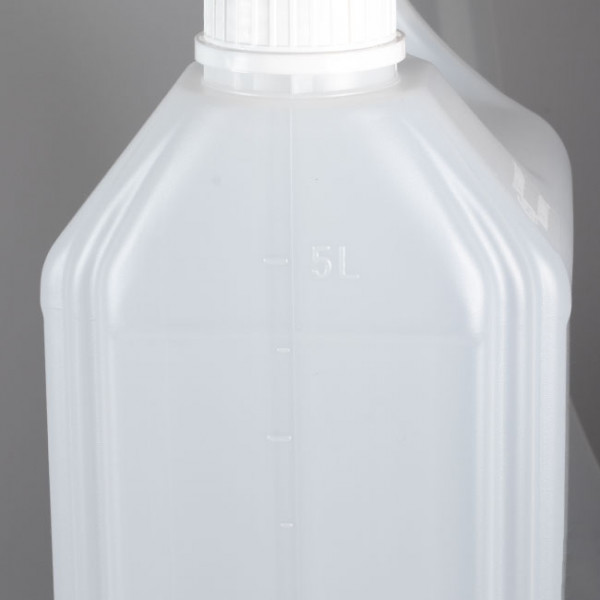 Seau et pulvérisateurs vides+contenants. Emballage recyclé 325m.