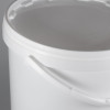 Seau en plastique blanc pour travaux 10 L