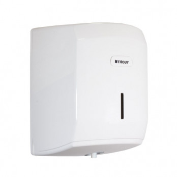 Dérouleur de maxi bobines à distribution feuille à feuille - Plastique ABS blanc