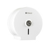 Dérouleur papier toilette jumbo métal blanc