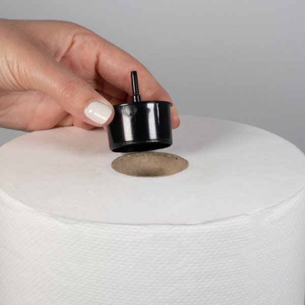 

Bobine d'essuie-mains Pure ouate pour distributeur automatique - 134 m - embout captif