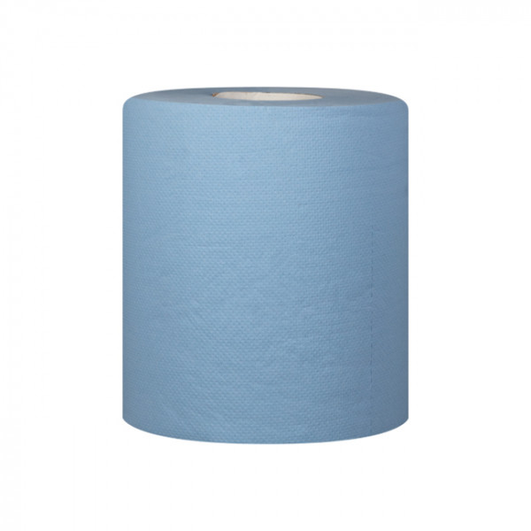 Dérouleur grande bobine ABS blanc + bobine essuyage.