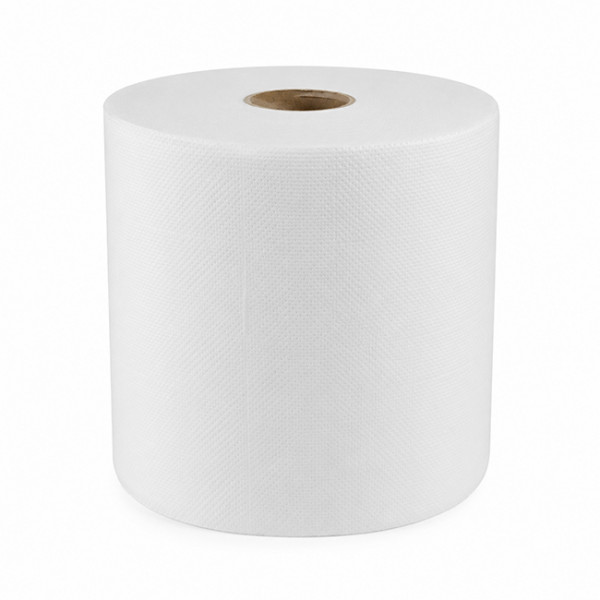 Bobine d’essuyage industriel T1000 en pure ouate 2 plis, résistante et absorbante. Dévidage central ou extérieur, idéale pour ateliers et mécanique.
