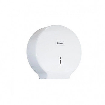 Dérouleur de papier toilette mini jumbo - Plastique ABS Blanc