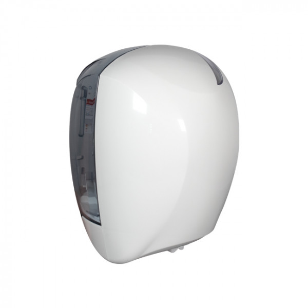 Distributeur de papier toilette en rouleaux - Distribution feuille à feuille - Plastique ABS