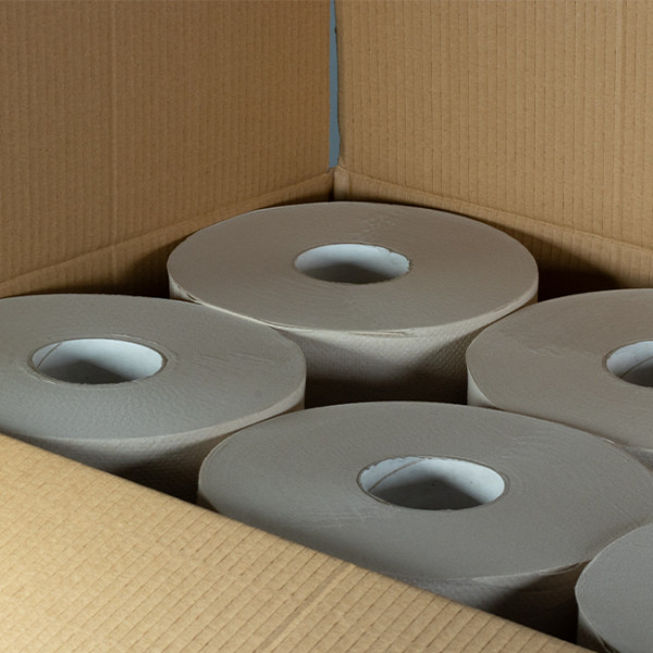 Vente de papier toilette en mini jumbo en gros