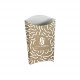 Étui à frites personnalisé en carton kraft 190 g - Impression jusqu'à 4 couleurs