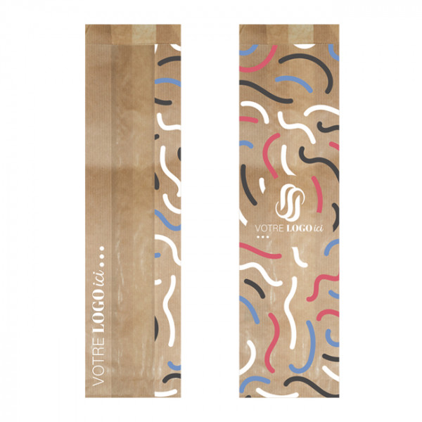 Sachets sandwichs en papier personnalisés pour les boulangeries