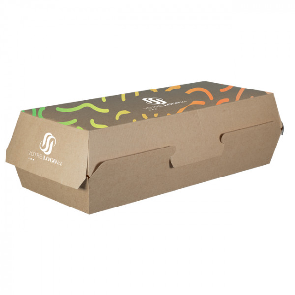 Boîtes à panini en carton personnalisés