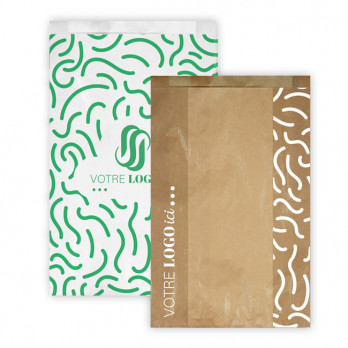 Sacs à brioche en papier personnalisés