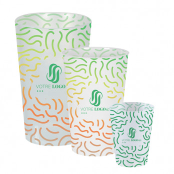 Gobelets réutilisables personnalisés