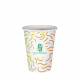 Gobelet 12 Oz 100% carton 0% plastique personnalisé - Impression couleurs illimitées