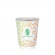 Gobelet 12 Oz 100% carton 0% plastique double paroi personnalisé - Impression couleurs illimitées