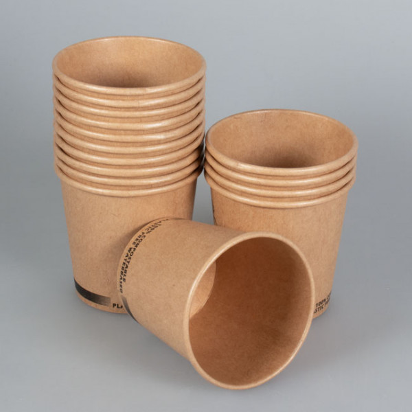 Gobelet en carton écologique plastic free compostable 4 Oz