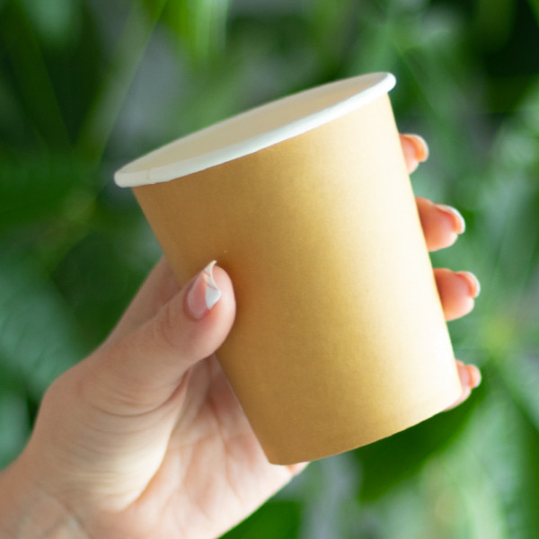 Gobelet carton kraft 8 Oz