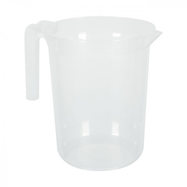 Carafe réutilisable plastique transparent 1,4 L