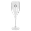 Flûte à champagne réutilisable personnalisée - Gamme Luxe