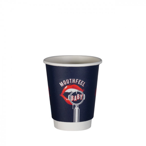 Gobelet en carton double paroi personnalisé - 8 Oz