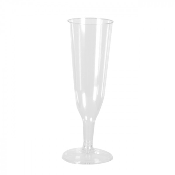 Lot De 60 Flûtes à Champagne En Plastique Réutilisables - Volume 160 Ml, Incassables, Pour Fêtes Et événements