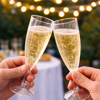 Flûte à champagne réutilisable 13,5 cL