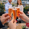 flute à champagne en plastique pour after work