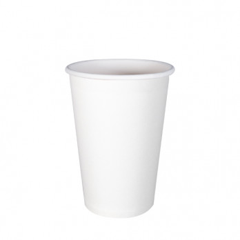 Gobelet carton blanc 12 Oz - 260 g/m²