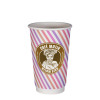 Gobelet 12 Oz double paroi imprimé - couleurs illimitées. Personnalisation sur gobelets carton.