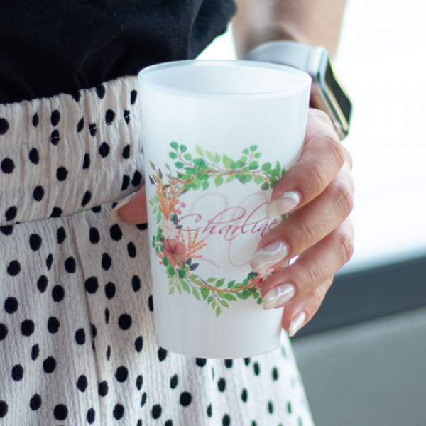 Gobelet réutilisable personnalisé 33 cL - Impression digitale illimitée