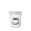 Gobelet carton blanc décoré 8 Oz - Collection tendance