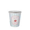 Gobelet carton décoré 8 Oz - Collection vintage