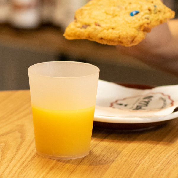 gobelet réutilisable translucide 12 cL, vaisselle réutilisable pour boissons.