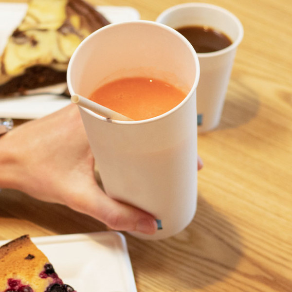 gobelet carton blanc 20 oz, gobelets en carton, verres en papier blanc 8 oz