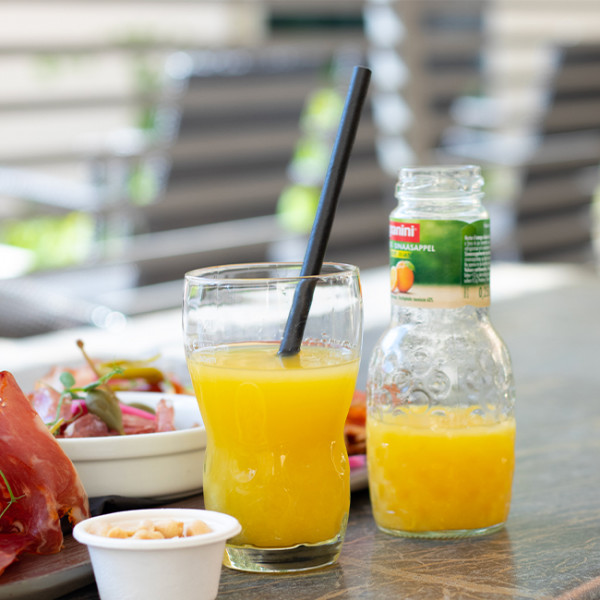 paille carton noir 20cm 8mm accessoire boisson