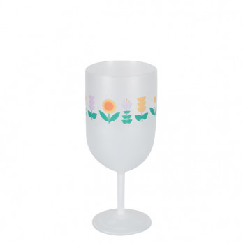 Verre à vin réutilisable 18 cL personnalisé - Impression digitale couleurs illimitées