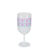 Verre à vin incassable en plastique personnalisé