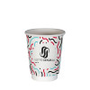 Gobelet 12 Oz en carton double paroi personnalisé - Impression 3 couleurs