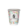 Gobelet 12 Oz en carton double paroi personnalisé - Impression 5 couleurs