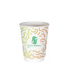 Gobelet 12 Oz en carton double paroi personnalisé - Impression couleurs illimitées