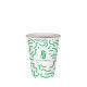 Gobelet 8 Oz 100% carton 0% plastique personnalisé - Impression jusqu'à 3 couleurs