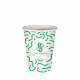 Gobelet 12 Oz 100% carton 0% plastique personnalisé - Impression jusqu'à 3 couleurs