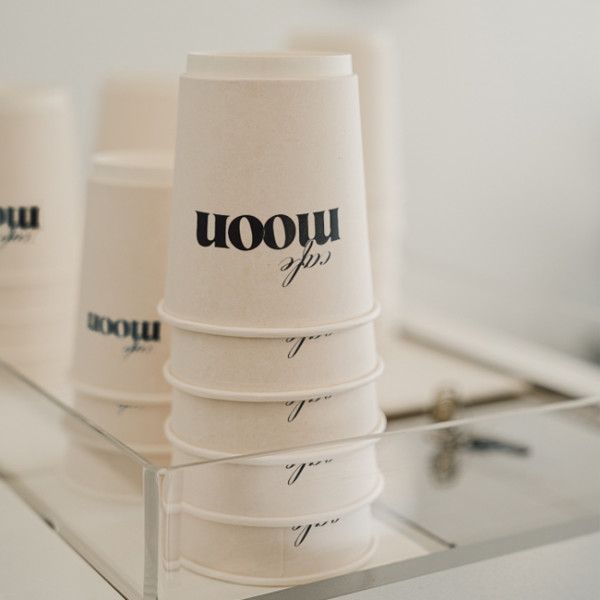 Gobelets en carton double paroi personnalisés pour café