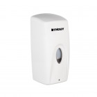 Distributeur automatique de savon et gel hydroalcoolique 1 L - Plastique ABS blanc