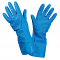 Paire de gants en nitrile bleu taille XL