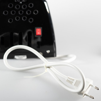 Sèche-mains électrique optique automatique 1200 Watts - Plastique ABS noir